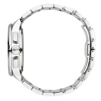 Gray Stainless Steel Dress Watch