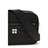 Black Polyamide Shoulder Bag