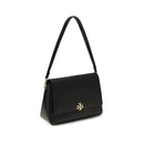 Black Calf Leather Bos Taurus Shoulder Bag