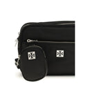 Black Polyamide Shoulder Bag
