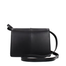 Black Polyethylene Crossbody Bag