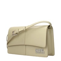 Green Polyethylene Crossbody Bag