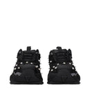 Black Fabric Sneakers
