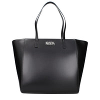 Black Polyethylene Shoulder Bag