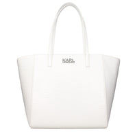 White Polyethylene Shoulder Bag