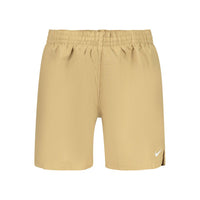 Beige Polyster Men Boxer