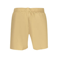 Beige Polyster Men Boxer