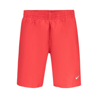 Rosso Polyester Mens Boxer
