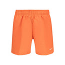 Orange Polyester Men's Swimwear Shorts