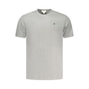 Gray Cotton Men's T-Shirt