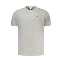 Gray Cotton Men's T-Shirt