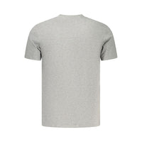 Gray Cotton Men's T-Shirt
