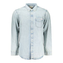 Azzurro Cotton Mens Shirt