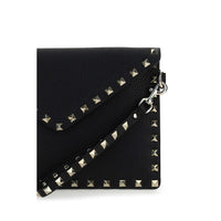 Black Calf Leather Bos Taurus Clutch Bag