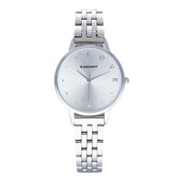 Gray Stainless Steel Dress Watch