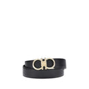 Black Calf Leather Bos Taurus Belt