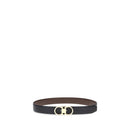 Black Calf Leather Bos Taurus Belt