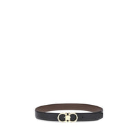Black Calf Leather Bos Taurus Belt