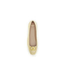Gold Napa Leather / Calf Bos Taurus Ballet Flats