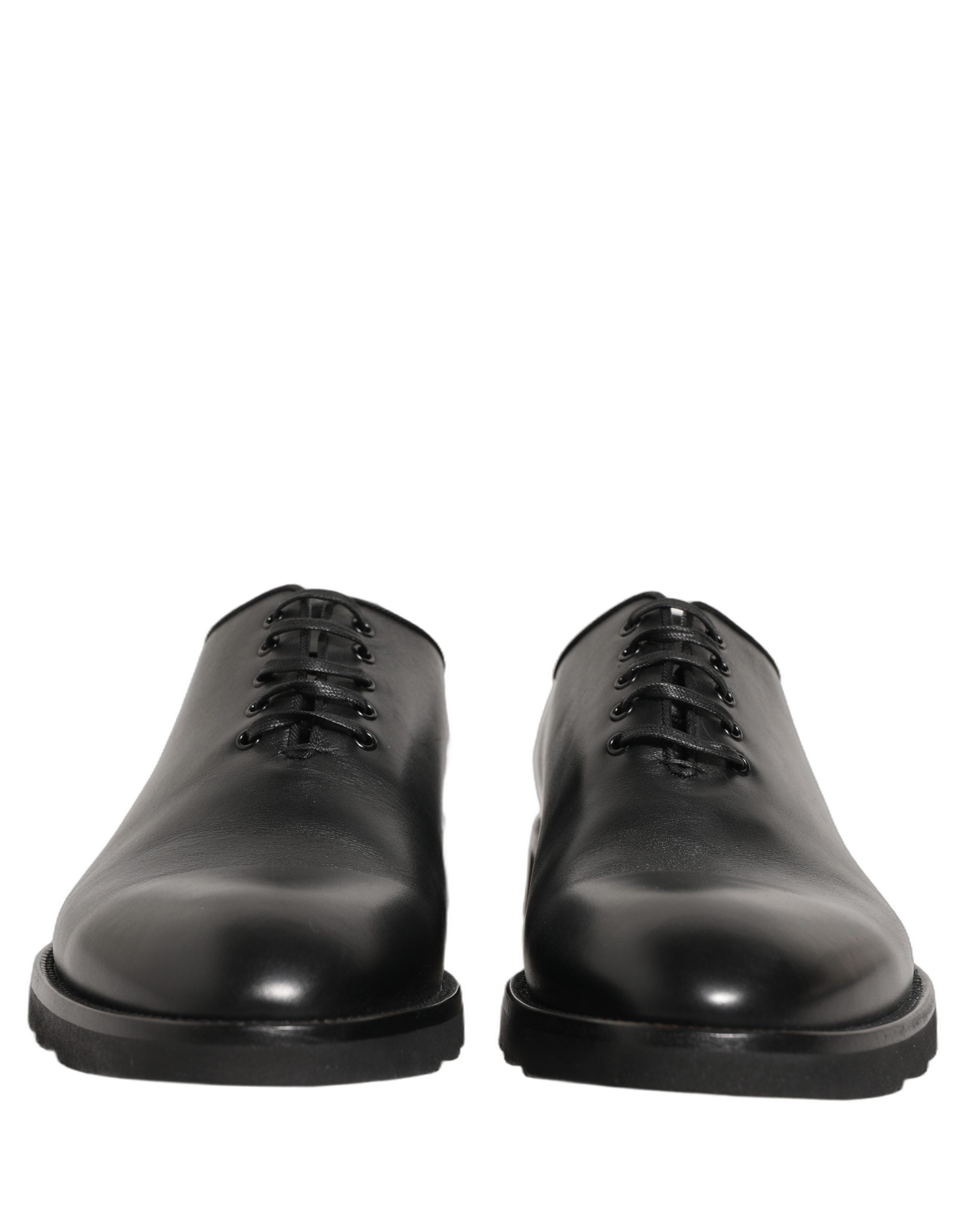 Black Leather Men Oxford Dress Formal Shoes