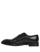 Black Leather Men Oxford Dress Formal Shoes