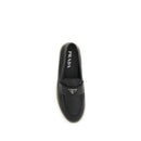 Black Calf Leather Bos Taurus Slip-On Loafers