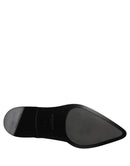Black Leather Men Derby Dress Formal Shoes
