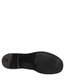 Black Leather Lace Up Derby Dress Men Shoes