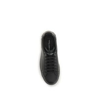Black Calf Leather Bos Taurus Low Top Sneakers