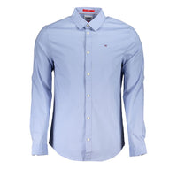 Azure Cotton Men's Shirt