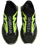 Black Green Sorrento Low Top Sneakers Shoes