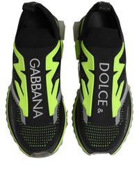 Black Green Sorrento Low Top Sneakers Shoes
