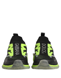 Black Green Sorrento Low Top Sneakers Shoes