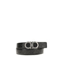 Black Calf Leather Bos Taurus Regular Belt