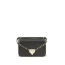 Black Calf Leather Bos Taurus Shoulder Bag
