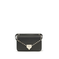 Black Calf Leather Bos Taurus Shoulder Bag