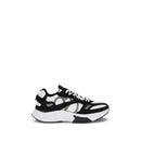 Multicolor Fabric Athletic Sneakers