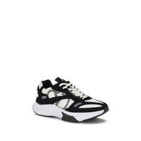 Multicolor Fabric Athletic Sneakers