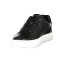 Black Polyurethane Men's Sneaker