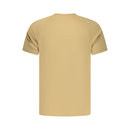 Gold Poliestere Mens T-Shirt