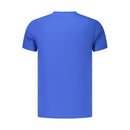 Blue Cotton Men's T-Shirt