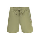 Green Polyester Men's Boxer