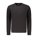 Black Cotton Men's Sweater