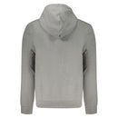 Gray Cotton Men's Hoodie