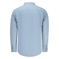 Azzurro Cotton Men's Shirt
