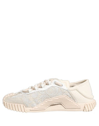 White Lace NS1 Low Top Sneaker Sports Shoes