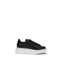 Black Calf Leather Bos Taurus Platform Sneakers