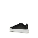 Black Calf Leather Bos Taurus Platform Sneakers