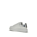 White Calf Leather Bos Taurus Platform Sneakers