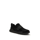 Black Calf Leather Bos Taurus Athletic Sneakers